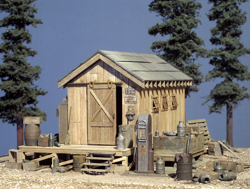 SierraWest Scale Models O Scale Tool Shed
